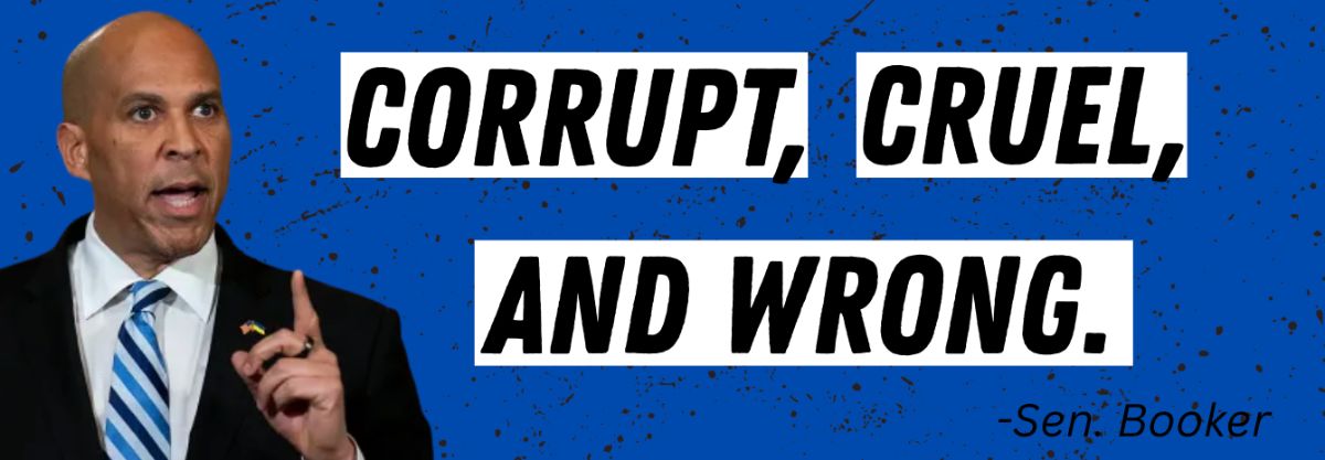 Booker - Corrupt, Cruel, and Wrong