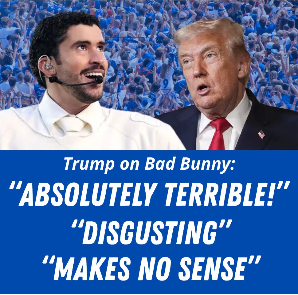 Trump and Bad Bunny